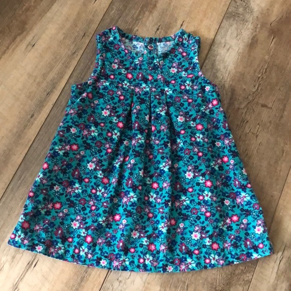 Carter's Dresses Adorable Baby Girl Thin Corduroy Jumper Euc 6m